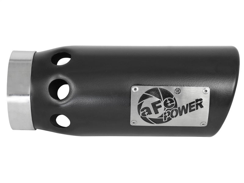 AFE 49T40501-B121 Intercooled Tip Stainless Steel - Black 4in In x 5in Out x 12