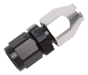 Russell 639203 Performance Black/Silver -6 AN Female Swivel to 3/8in Aluminum Tube