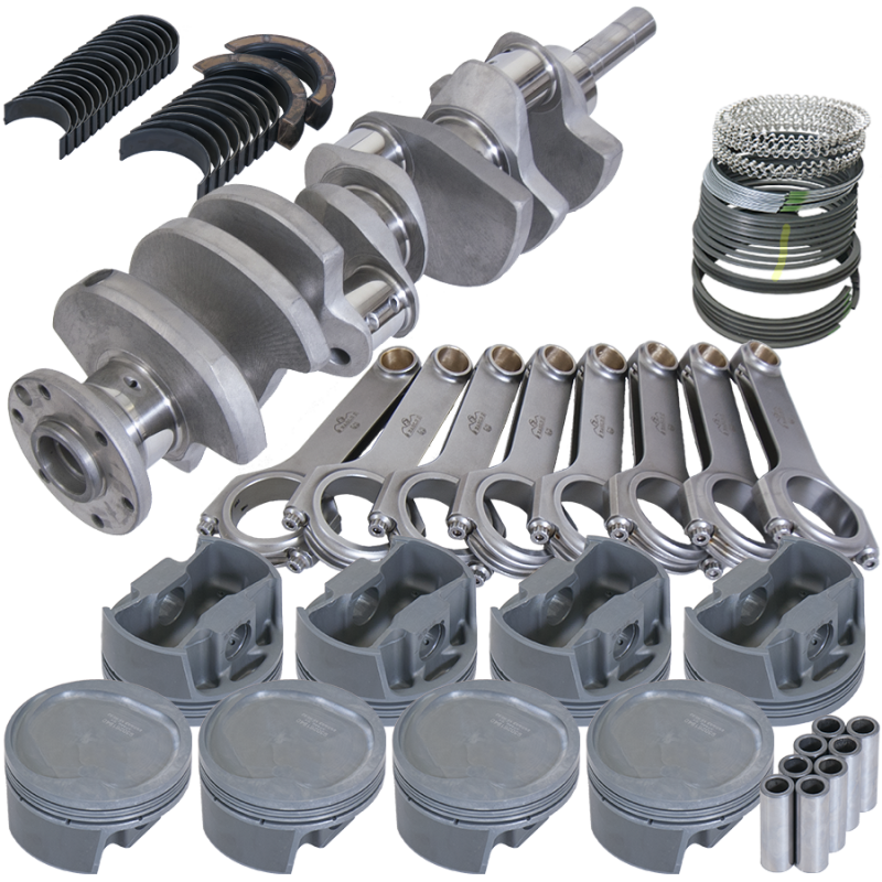 Eagle 15122080 fits Ford 429/460 SCJ 4.140in Crank 6.700in H-Beam -28cc Inv Dome 4.440in Pistons Rotating Assembly