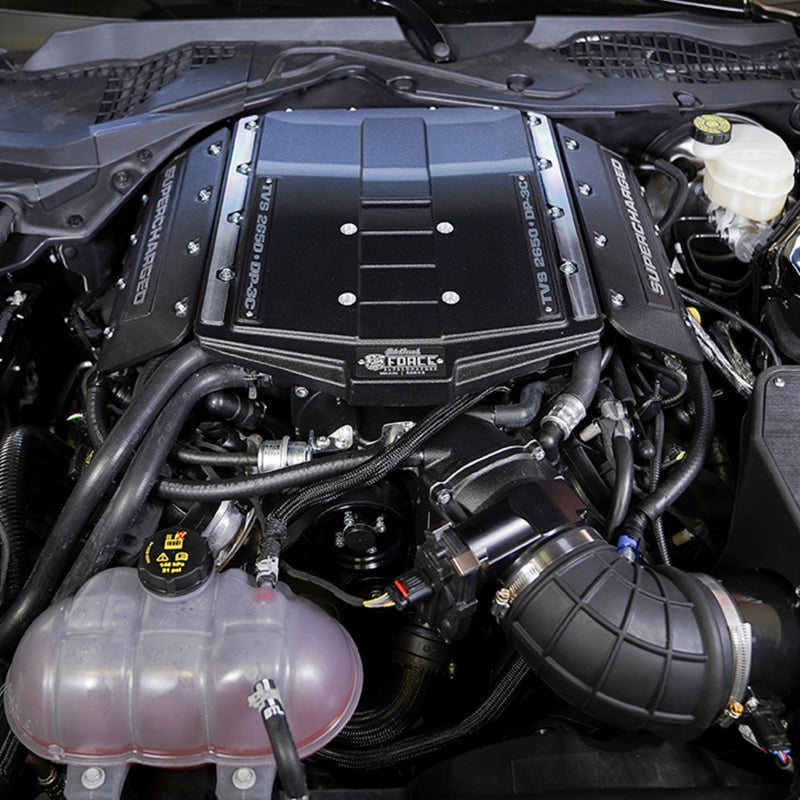 Edelbrock 153880 Supercharger Stage II 18-19 fits Ford Mustang R2650 Gen 3 DI/PI 5.0L Coyote w/o Tuner