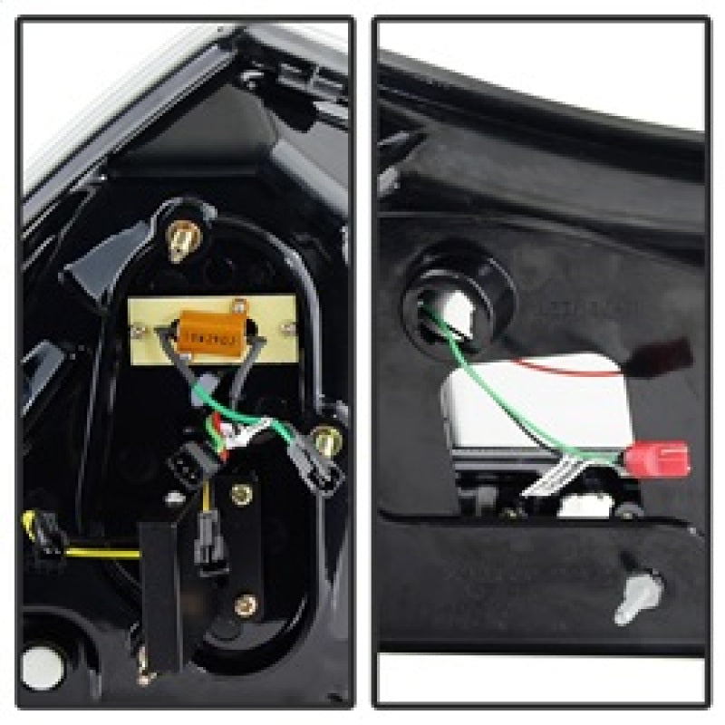 Spyder 5080837 fits Lexus 04-09 RX330/RX350 LED Tail Lights Black ALT-YD-LRX04-