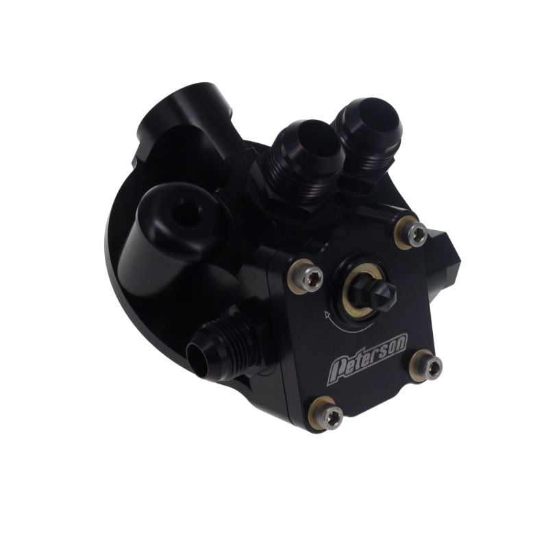 Peterson Fluid Systems 09-1563 Primer Filter Mount -12AN 1 1/2-16