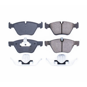Power Stop 17 08 13 fits BMW 128i Front Z17 Evo Ceramic Brake Pad w/Hardware