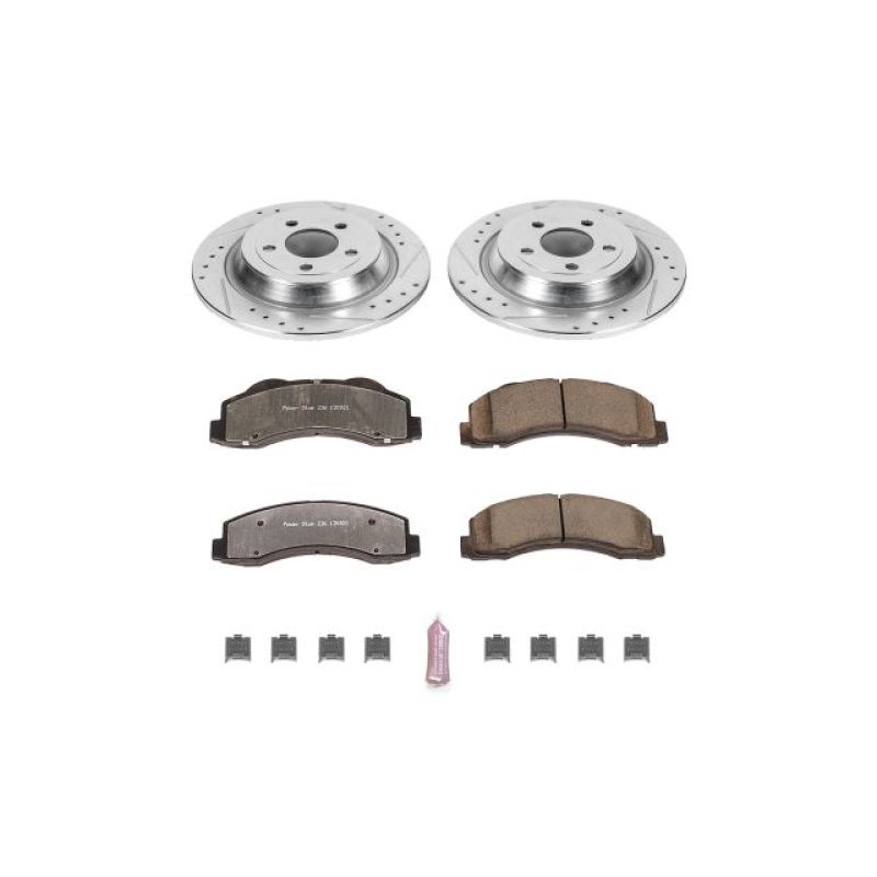 PowerStop K6814-36 15-17 fits Ford F-150 Rear Z36 Truck & Tow Brake Kit