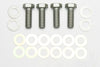Wilwood bolt kit bracket to spindle M16-2.00 X45MM LG W/WASHER/SHIMS 4 pack