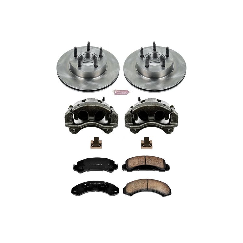 PowerStop fits Ford 91-92 Explorer Front Autospecialty Brake Kit w/Calipers