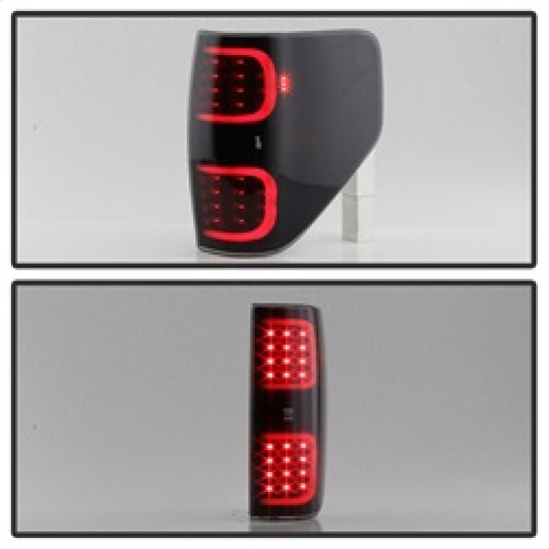 xTune 9038495 fits Ford F150 09-14 LED Tail Lights - Black ALT-ON-FF15009-LBLED