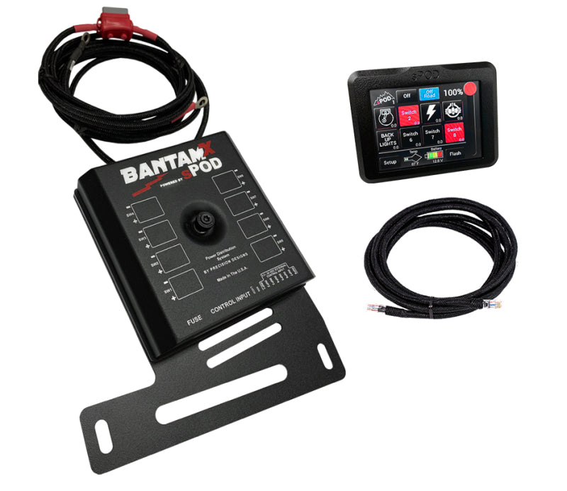 SPOD 870035 07-18 fits Jeep Wrangler JK BantamX Touchscreen