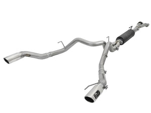 AFE 49-33094-P rce-XP 3in to 3-1/2in 304 SS Cat-Back Exhaust w/Polished Tips 17