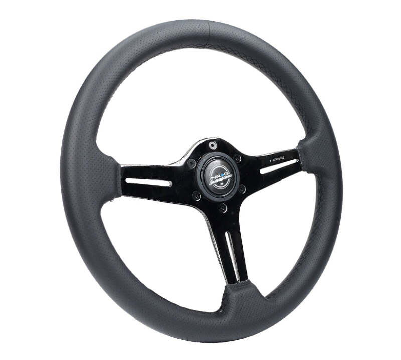 NRG ST-018BC-PR ST-018BC-PR Light Weight Gaming Steering Wheel - 350mm 3 Black