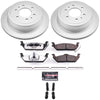 Power Stop 04-11 Ford F-150 Rear Z36 Coated Truck & Tow Brake Kit