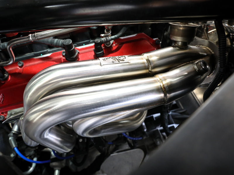 AFE 48-34148-H d 304SS Header 2020 fits Chevy Corvette (C8) 6.2L V8 - Brushed