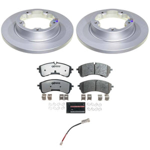 Power Stop 22-24 Ford E-Transit Rear Z36 Coated Truck & Tow Brake Kit