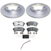 Power Stop 22-24 Ford E-Transit Rear Z36 Coated Truck & Tow Brake Kit