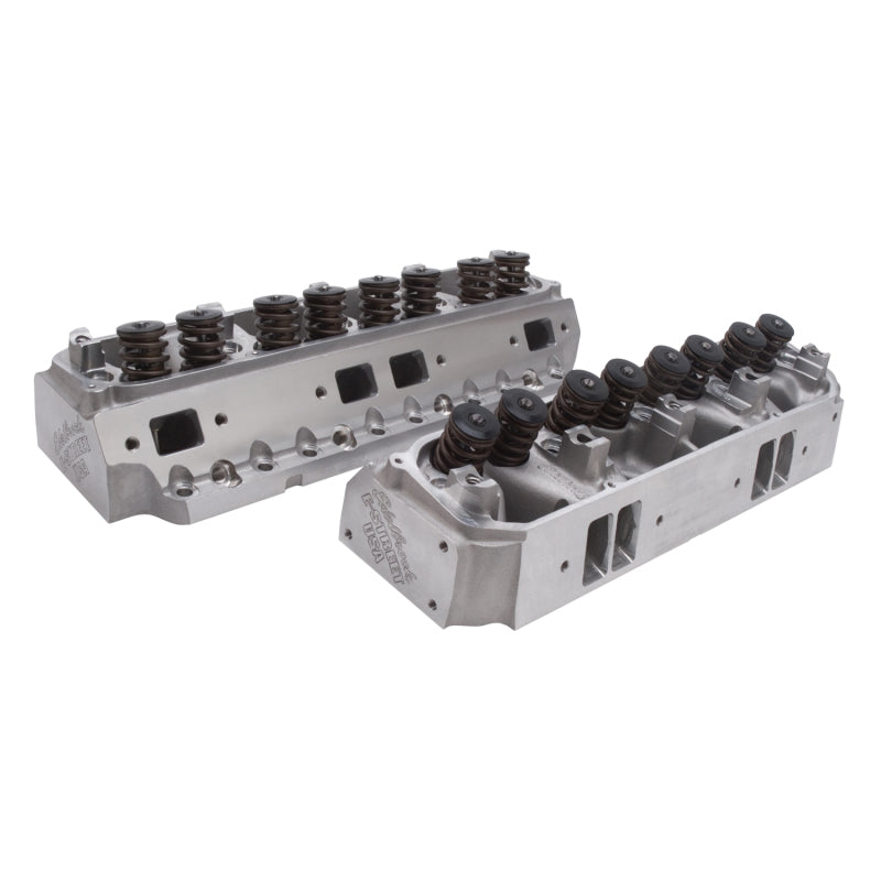 Edelbrock 5093 Cylinder Head E-Street Big Block fits Chrysler Complete Pair