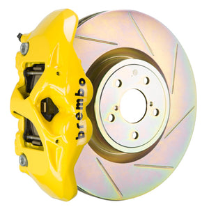 Brembo 1S5.6002A5 Brembo 15-21 WRX (VA) Front GT BBK 4 Piston Cast 326 x30 1pc Rotor Slotted Type-1- Yellow