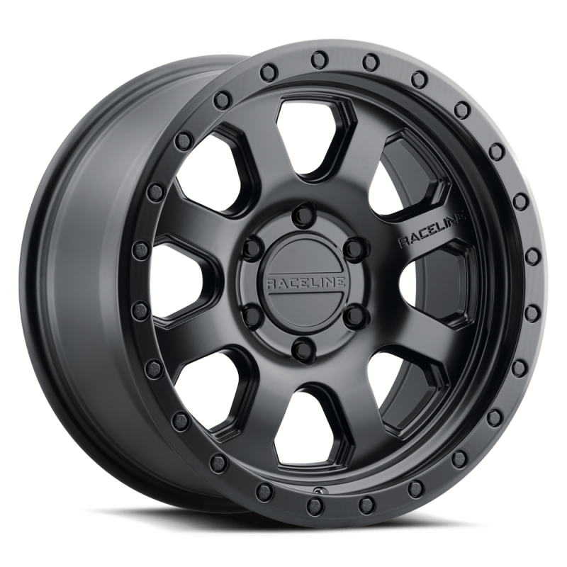 Raceline 959B-89060-00 959B Avenger 2.0 18x9 / ET0 / 6x139.7 / 4.75 BS - Satin Black