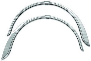 Kuryakyn 7214 Kuryakyn Rear Fender Flares For Trikes Chrome