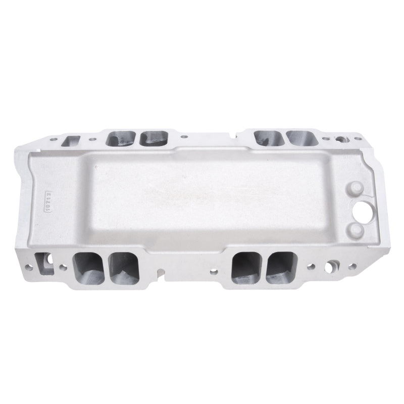 Edelbrock 28962 Manifold BB fits Chevy Short Deck Super Victor II (565) CNC Port-Matched for 60409 CNC Heads