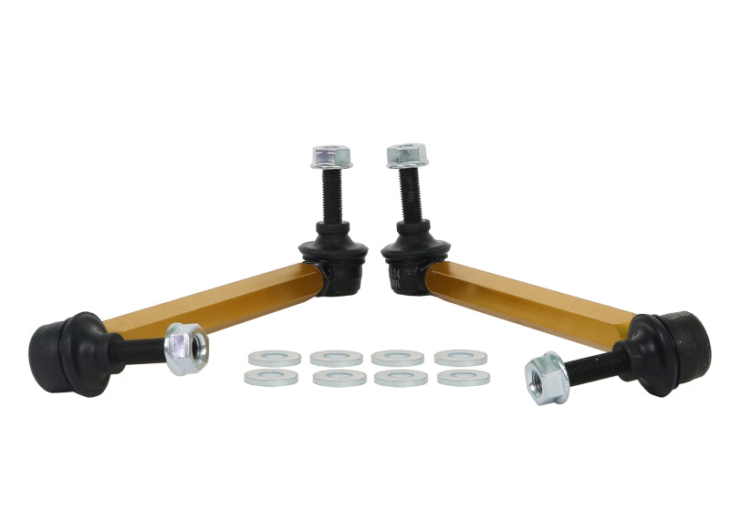 Whiteline KLC140-255 Universal Swaybar Link Kit-Heavy Duty Adjustable 10mm Ball/Ball Style