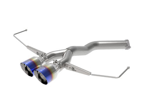 AFE 49-37012-L  3in-2.5in 304 SS Axle-Back Exhaust w/Blue Flame Tip 19-20 fits