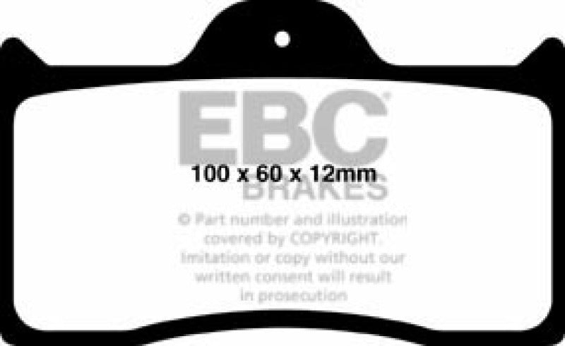 EBC DP3038C Brakes Redstuff Ceramic Brake Pads