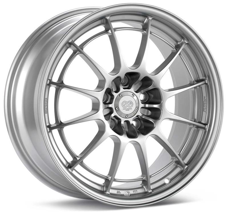 Enkei 3658956158SP NT03+M 18x9.5 5x120.7 58mm Offset 72.6mm Bore Silver Wheel