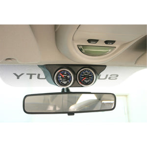 AutoMeter 18016 Autometer 99-04 fits Ford Super Duty / 03-07 Dodge Ram Black Dual Overhead Console Pod