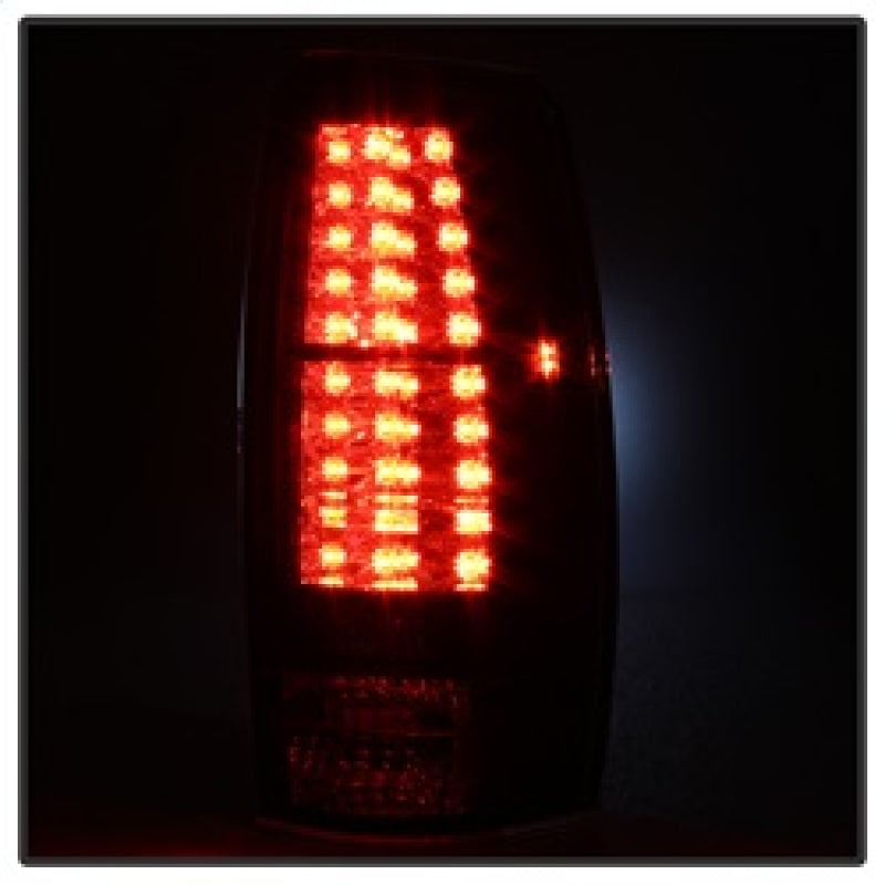 Spyder 5032461 fits Chevy 07-13 Avalanche LED Tail Lights Black ALT-YD-CAV07-LE
