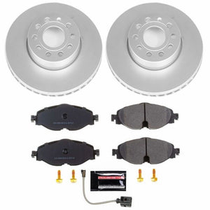 PowerStop CRK7080 fits Audi 15-18 A3 Front Z23 Evolution Sport Coated Brake Kit