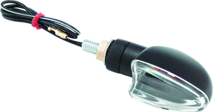 BikeMaster 266010 BikeMaster Ministalk Marker Light V-Shape - Black/Clear