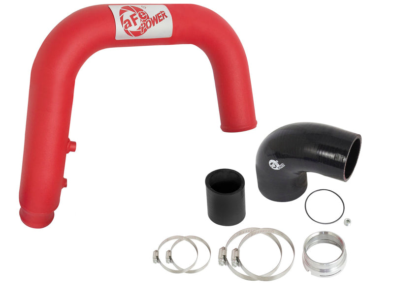 AFE 46-20268-R unner 2.5in Red IC Tube Hot Side w/ Coupling & Clamp Kit 2016 fi