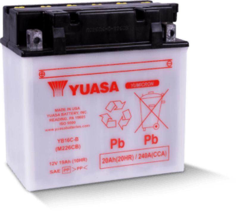 Yuasa YUAM226CB YB16C-B Yumicron CX 12 Volt Battery