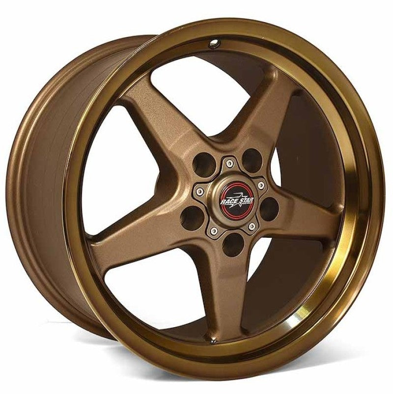 Race Star 92-580250BZ 92 Drag Star Bracket Racer 15x8 5x4.75bc 5.25bs Bronze Wheel