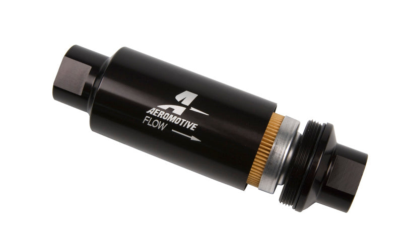 Aeromotive 12321 In-Line Filter - AN-10 - Black - 10 Micron