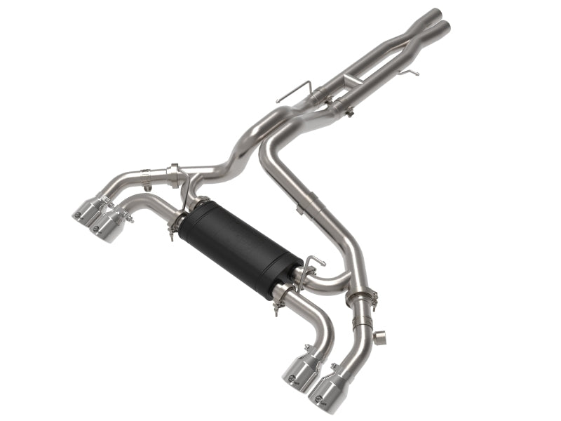AFE 49-38098-P  Series 2.5in 304SS Cat-Back Exhaust 2021+ fits Jeep Wrangler 39