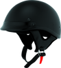 Bikers Choice 646823 Skid Lids Traditional Helmet Flat Black - Large