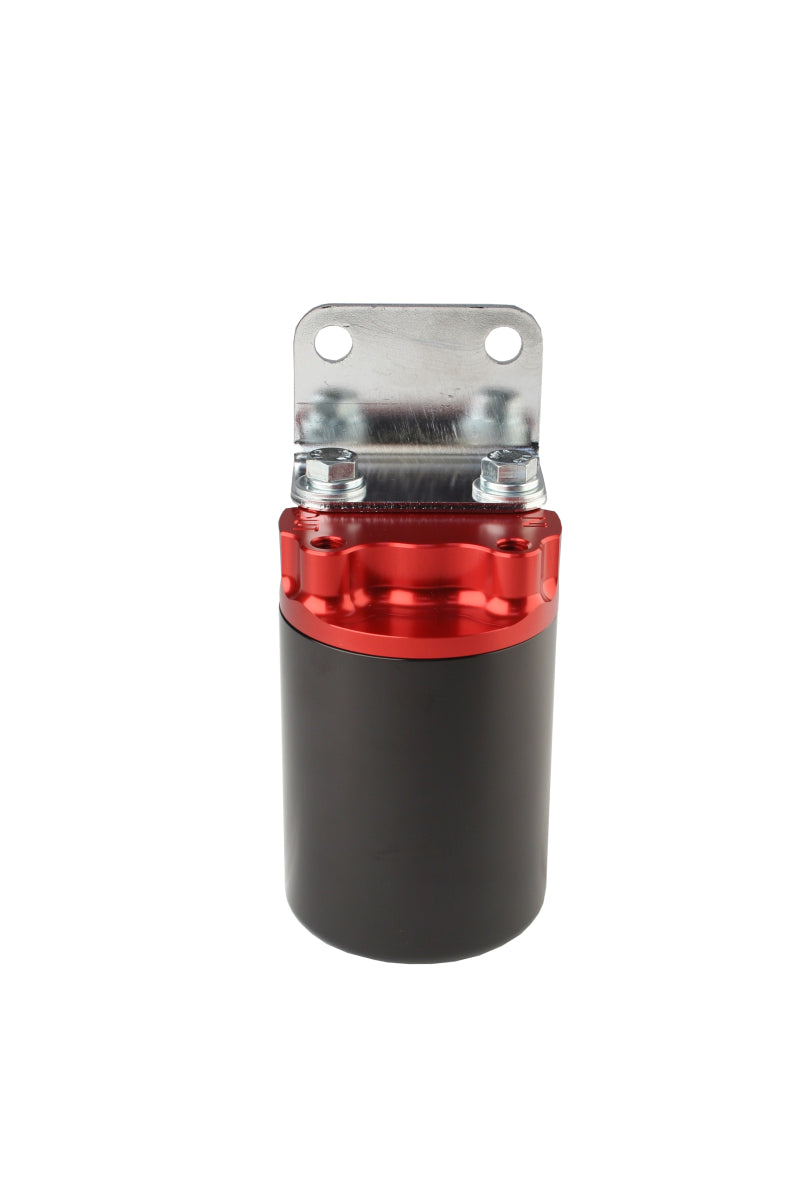 Aeromotive  12319 Canister Fuel Filter - 3/8 NPT/100-Micron (Red Housing w/Black