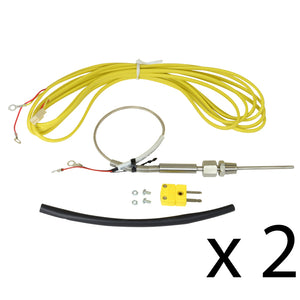 AEM 30-2068-2 Single K-Type Thermocouple Kit - 2 Pack