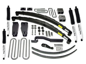 Tuff Country 26824KN 80-87 fits Ford F-250 4x4 w/351 Engine 6in Lift Kit (SX8000 Shocks)