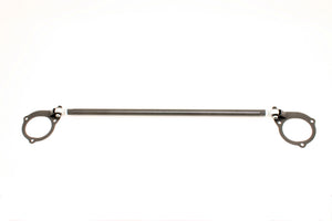 BMR STB006H W-Body Rear Strut Tower Brace - Black Hammertone