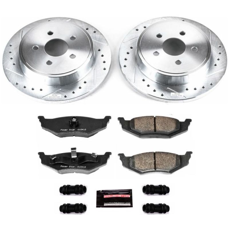 PowerStop fits Chrysler 03-10 PT Cruiser Rear Z23 Evolution Sport Brake Kit