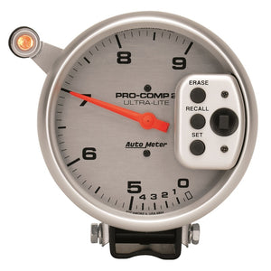 AutoMeter 6854 Autometer Ultra-Lite 5 inch 9000 RPM Dual Range w/ Shift-Lite and Memory Tach