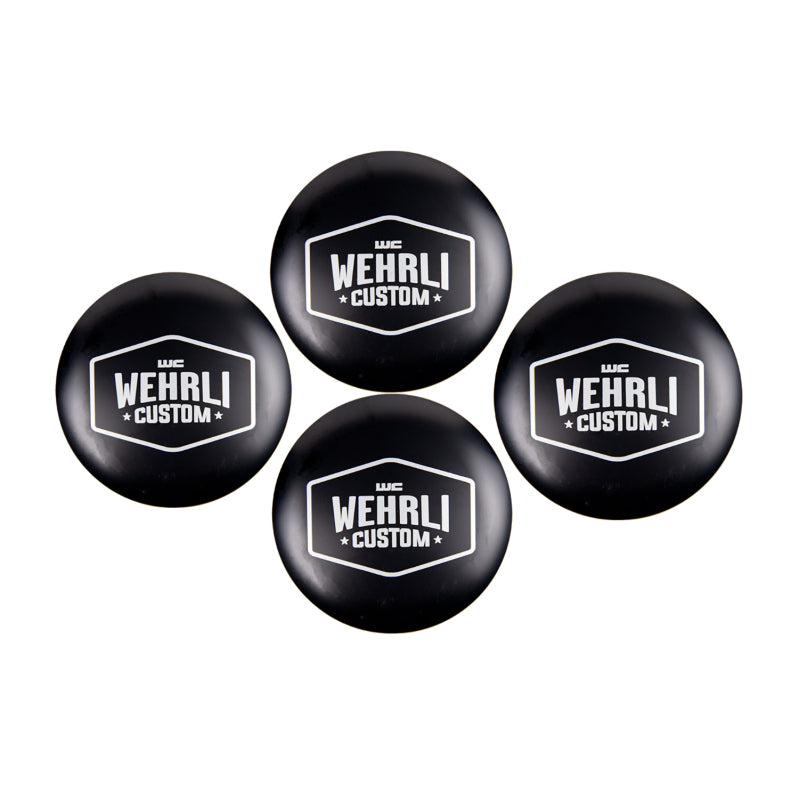 Wehrli WCF102008-BA 19+ fits Honda Talon Billet Hub Cap Kit for OEM Wheels - Black Anodized