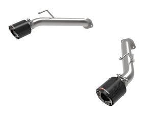 AFE 49-36137-C its Nissan Z V6-3.0L (tt)Takeda Stainless Steel Axle-Back Exhaus