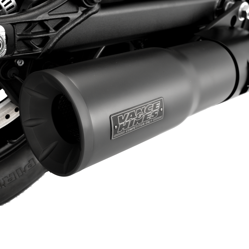 Vance and Hines 48627 Vance & Hines 2025 Indian Scout Hi-Output Black Slip-On