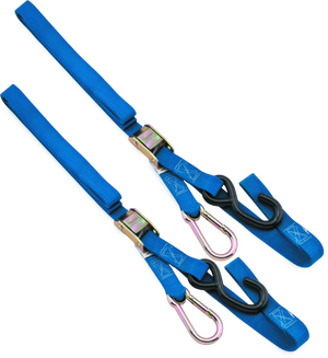 BikeMaster 100538 BikeMaster Tiedown Carabiner Softhook - Blue