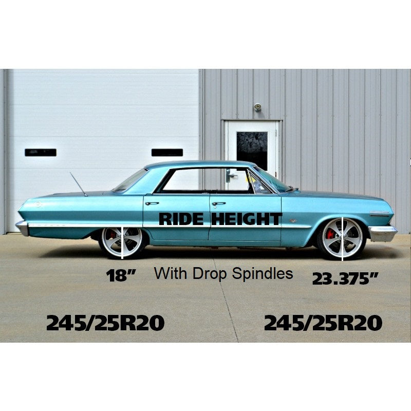 Ridetech 11052350 58-64 fits GM B-Body Small Block StreetGRIP Dual-Rate Front Coil Springs Pair