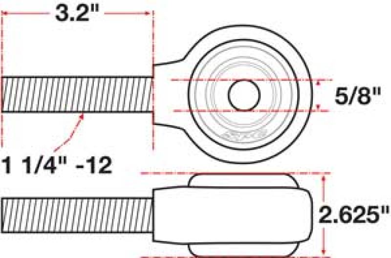 SPC Performance 15738 XAXIS Rod End Ball Joint