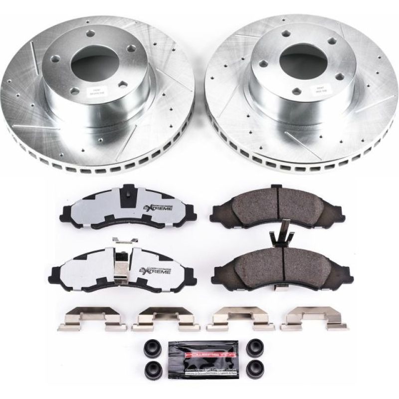 PowerStop K2965-26 2004 fits Pontiac GTO Front Z26 Street Warrior Brake Kit